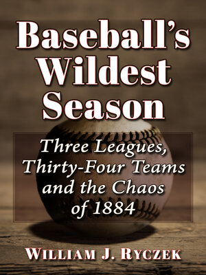 cover image of Baseball's Wildest Season